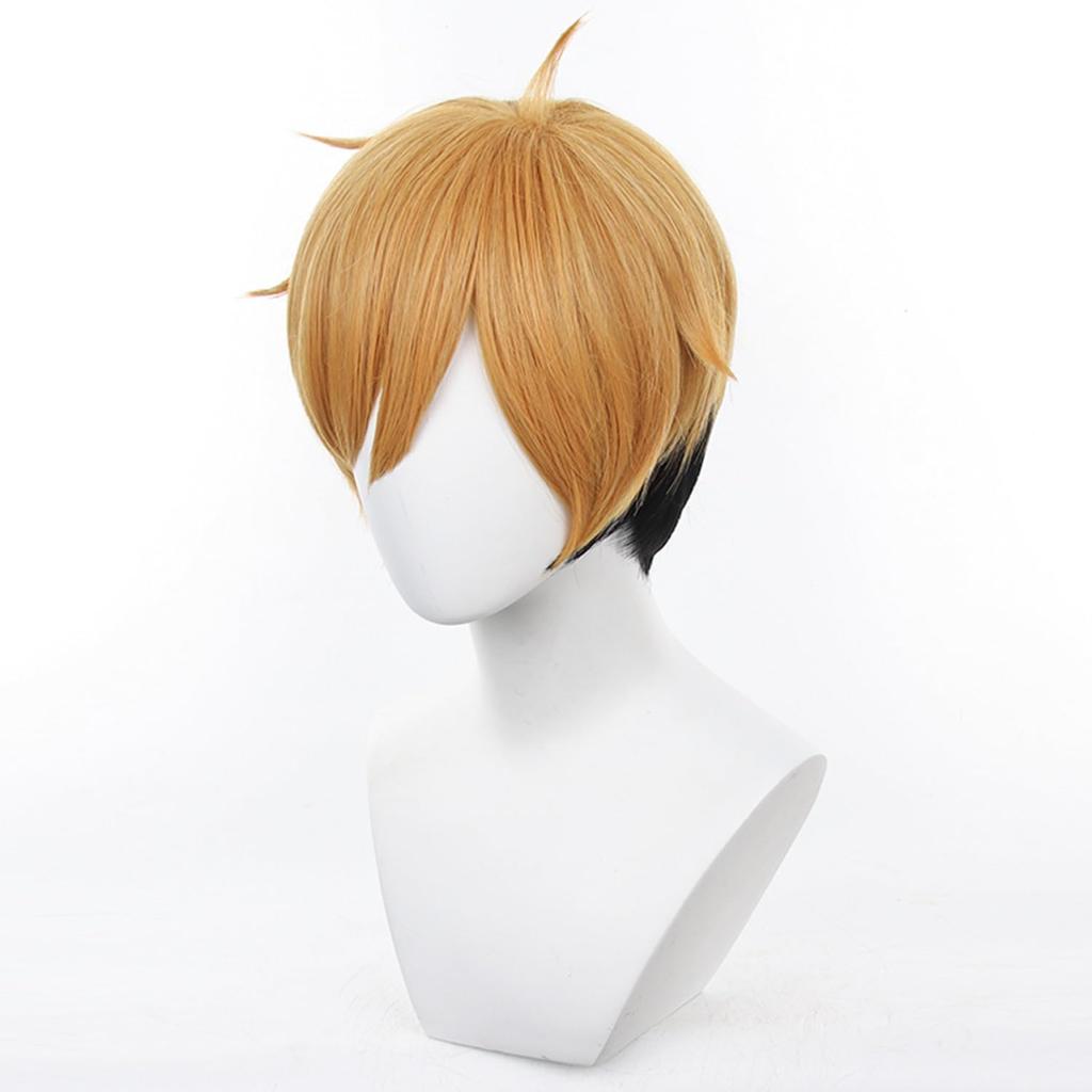 Cosplay Miya Atsumu Cosplay Miya Atsumu Anime Perfect for Everyday Cultural School and Cosplay Includes Wig Net Haikyu!! Wig, Wig, Wig,