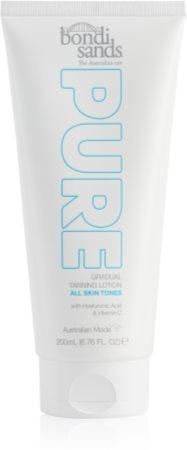 

lait corporel pour un bronzage progressif TU прозрачный