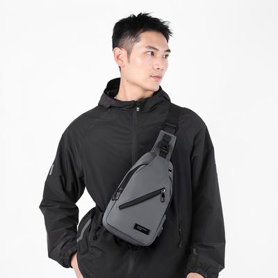 Multifunctional Men's Chest Bag Outdoor Business Shoulder Mobile Phone Bag Water-repellent Riding Crossbody Bag