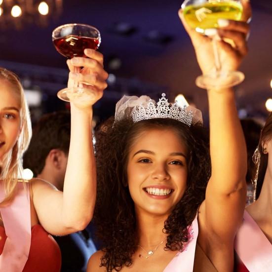 

Ретро искусственная хрустальная корона, свадебная тиара, королевская корона, изогнутые концы, корона принцессы, тиара, головные уборы для выпускного вечера белый