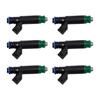 6PC 1F1Z9F593DA Fuel Injectors 9F593-214 For Mercury Monterey Ford Freestar