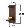 Creative Chinese-Style Solid Wood Doorbell, Wooden Refrigerator Magnet, Home Decoration For Good Fortune And Prosperity.