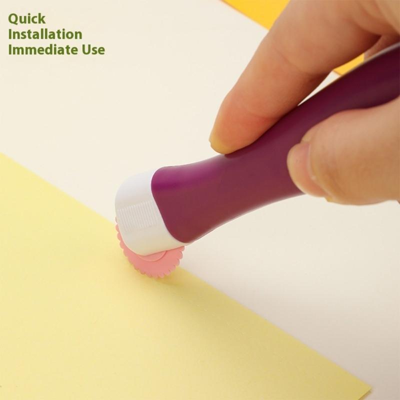 2Pieces Stitching Roller Wheel with Replaceable Tip Fabric Marking Tool For Quilting Sewing And Knitting Fabric Craft