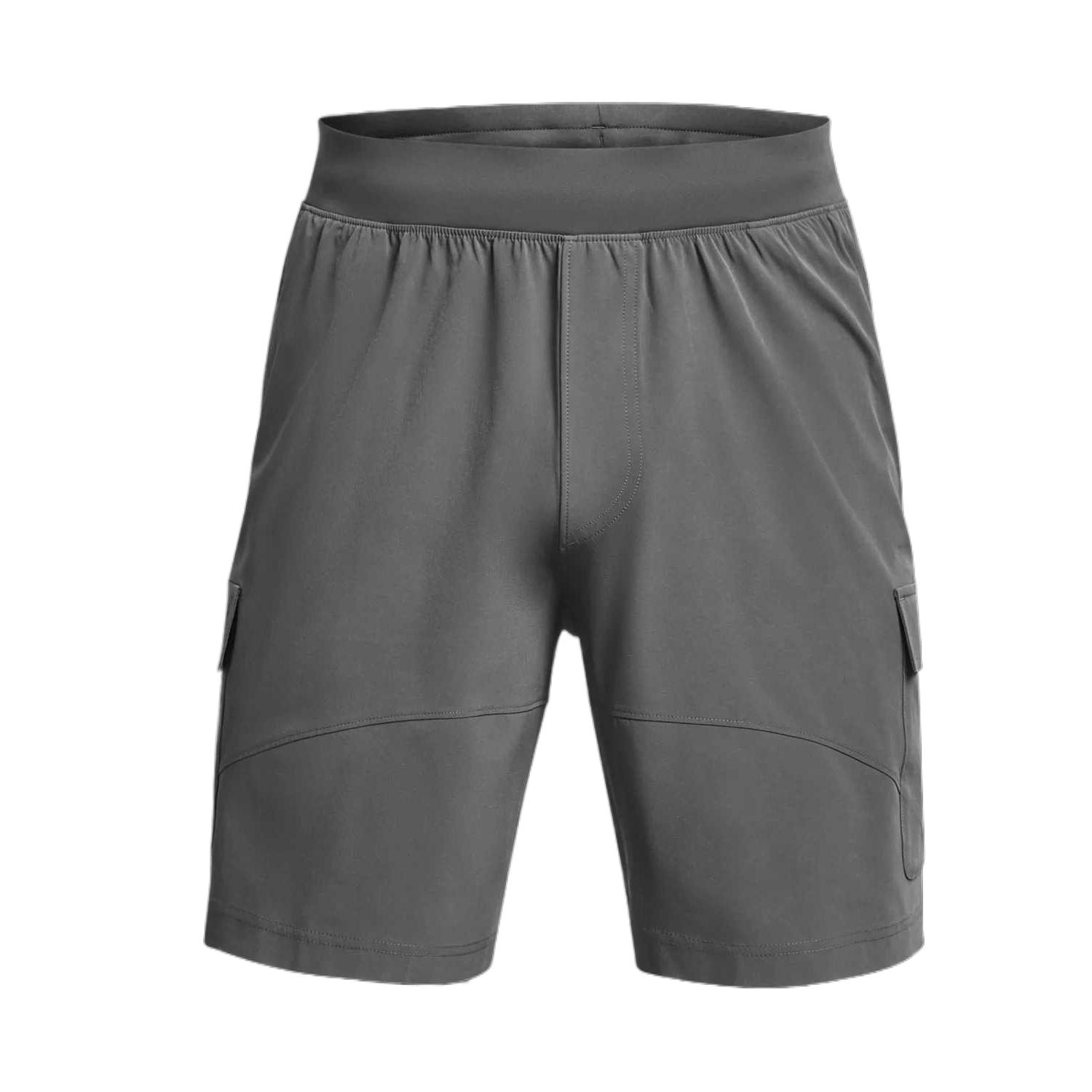 

Under Armour Solid Color Simple Soft Stretch Woven Casual Shorts Men shorts Rhinoceros-Gray 1383022-025 S