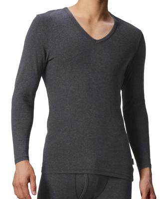 BROS by Wacoal Ex and and Body Features Stretch Deep and Size Men's Heat-Generating Innerwear, Moisture-Wicking, Heat-Retaining, Odor-Removing (Sweat