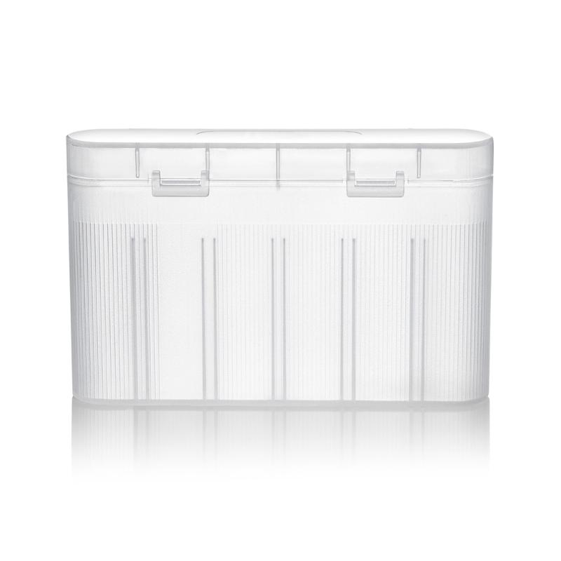 Plastic Battery Holder Case Storage Box for 1 or 6pcs AA AAA 18650 Batteries Travel Battery Container Protective Cover
