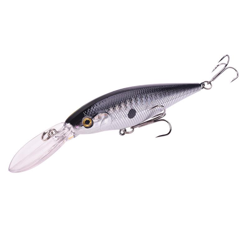 Long Tongue Minnow Floating Deep Diving Lure for Freshwater & Sea Fishing - Aspius Bass Bionic Hard Bait