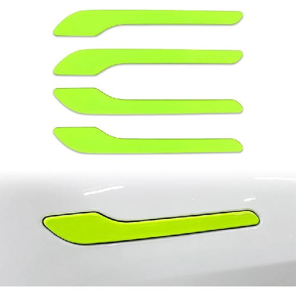 Fit Tesla Model 3(Highland) and Model Y(Juniper) 2017-2025 Door Handle Decoration Cover,for Car Door Handle Sills Protection Wrap Accessories