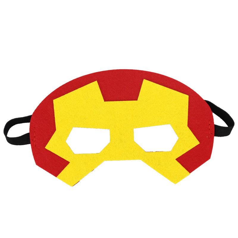 Măști de ochi din pâslă cu supereroi Marvel pentru Ziua Copilului: Omul Păianjen, Omul de Fier, Căpitanul America, Thor, Batman