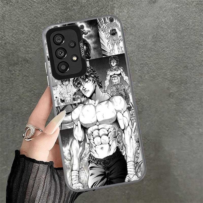 Baki the Grappler Anime Soft Phone Case for Samsung A17 A16 A15 A14 A13 A57 A56 A55 A54 A53 A37 A36 A35 A34 A33 A26 A25 A24 A23