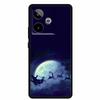 Christmas Cover For Realme GT7 GT 7 7T Case Black Silicone Cases for Realme GT 7T Cartoon Santa Claus Christmas Tree Back Cover