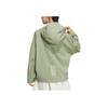 Adidas Tech Rain Jacket Waterproof Sports Casual Hooded Jacket Women Jacket Tent-Green JJ1092