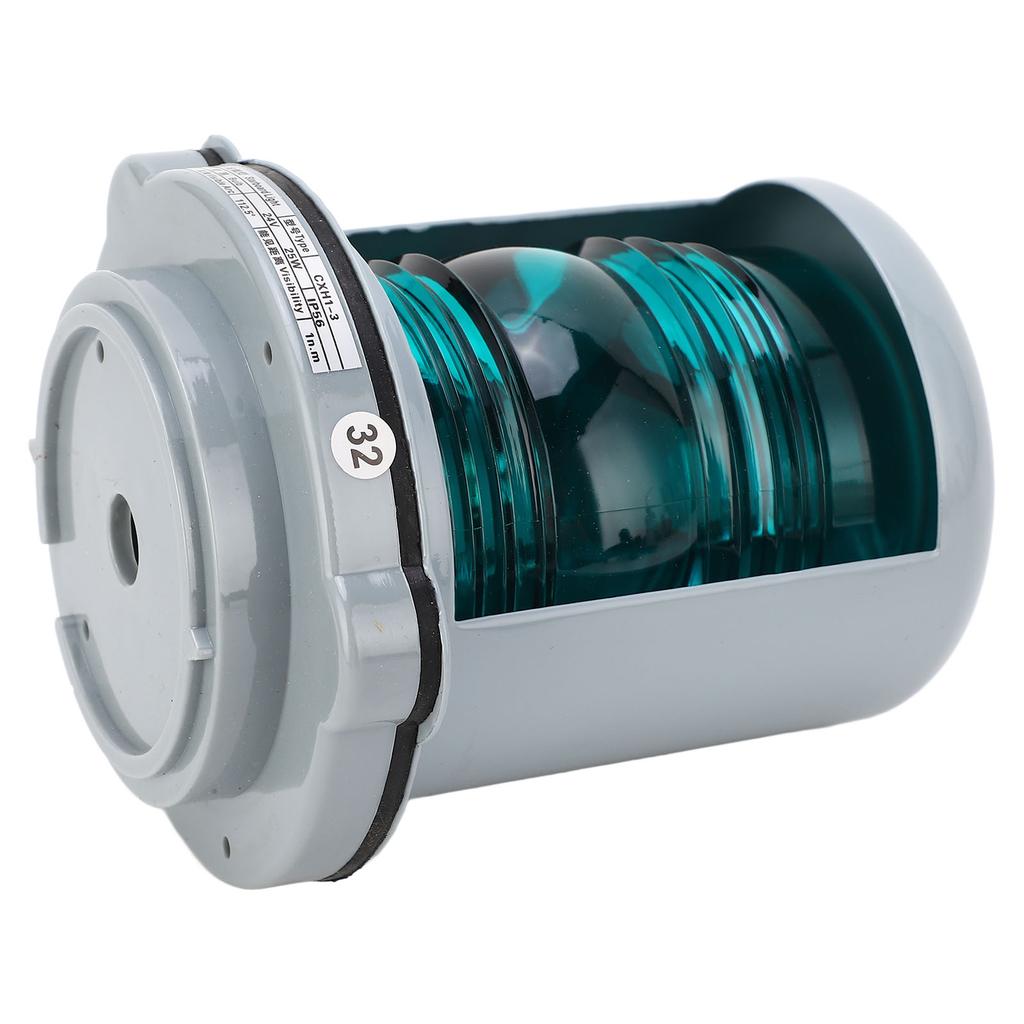 Starboard Navigation Light Green LED Anchor Navigation Lamp Signal Mast Light for 12M Boat DC24V 25W