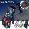 Kids Unisex Winter Snow Thermal Ski Gloves Outdoor Gloves For Boys Snowboard Cold Girls Waterpr J1Z9