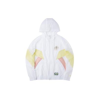 Li Ning Sports Fashion Serie Lockere Sport Langarmjacke Damenjacke Weiß AFDQ264-2
