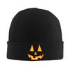 Pumpkin Halloween for Men Women O Lantern Face Knitting Hat Funny Caps Unisex Gym Beanie Hats Autumn Head Wrap Bonnet Hats