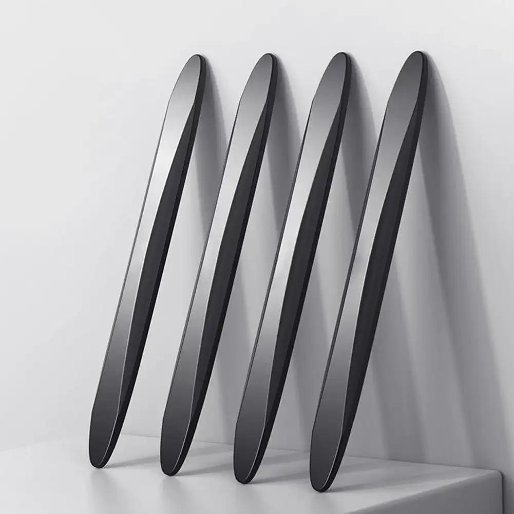 

4шт. Автомобильная дверь, противоударные полосы, невидимая универсальная защита кромок, защита от царапин, наклейки, декоративные полосы, автомобильные аксессуары чёрный