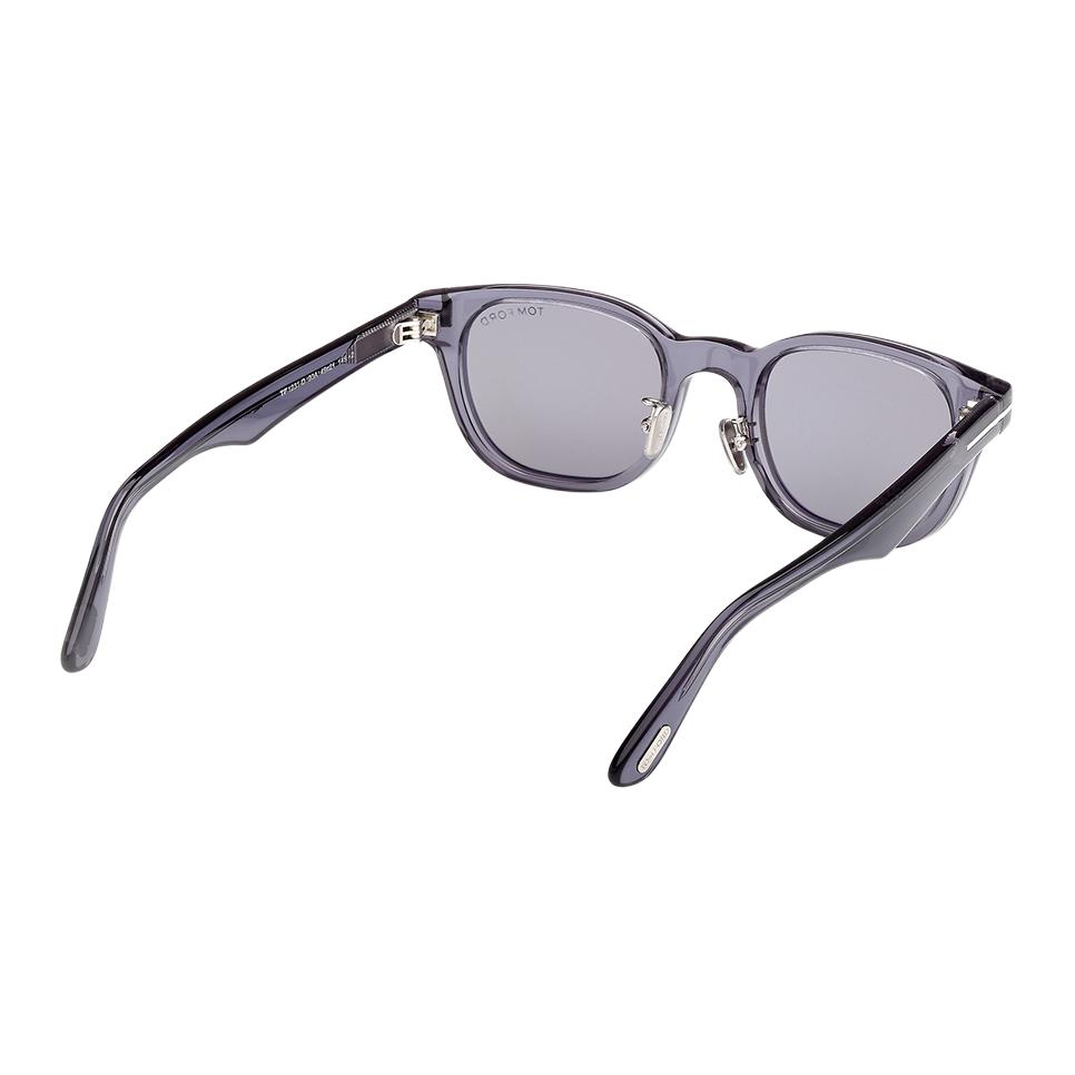 TF Mirror Leg Logo Square Sunglasses Unisex sunglasses Gray TF1231D4990A