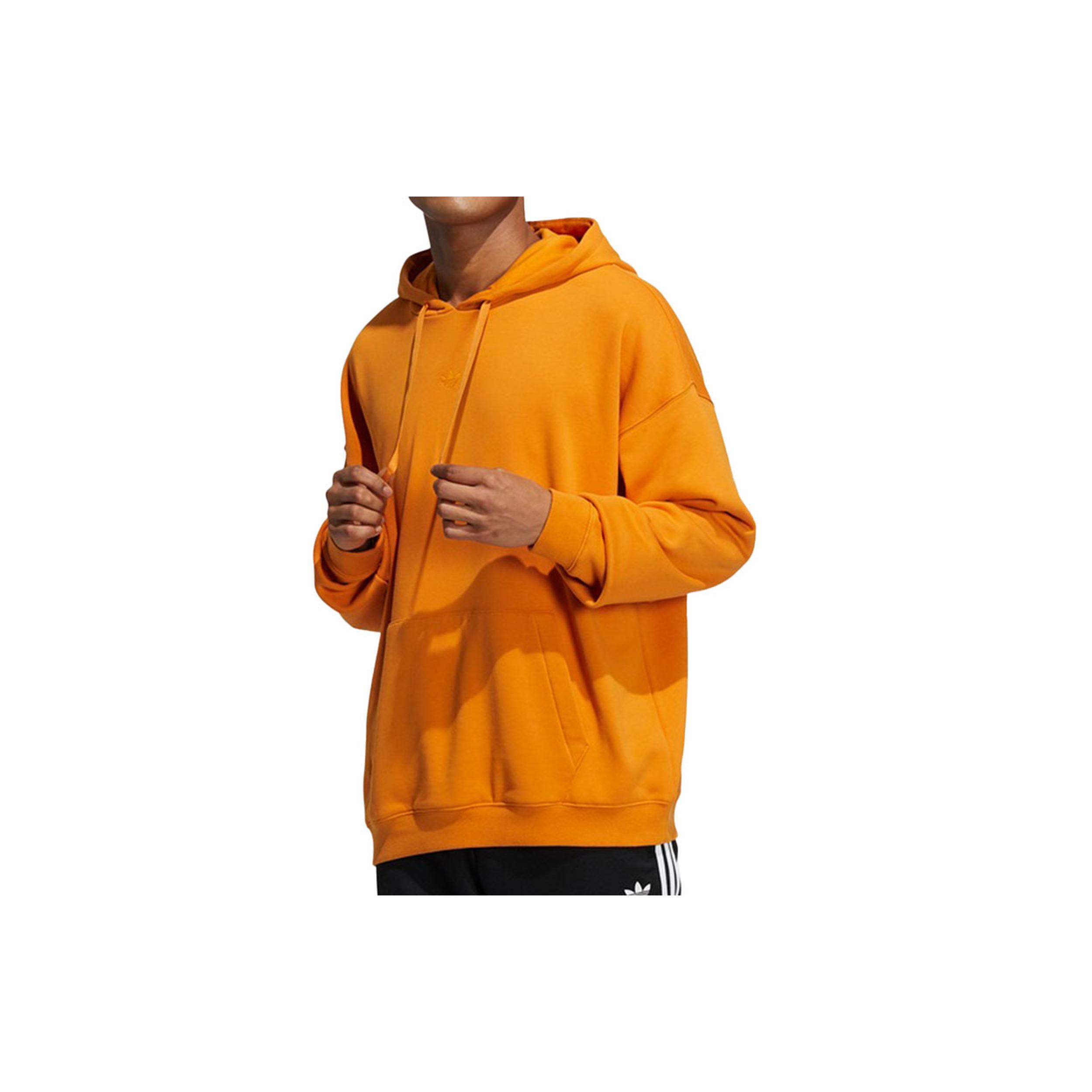 Свитшоты Adidas Originals Мужские Оранжевые С капюшоном Умеренный Обычный HJ7823 XXL