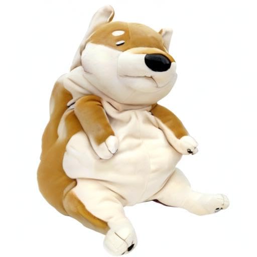Shinada Global Mochi Series Mochi Dog Akashiba (Large) 22 X 22 X 30cm Plush Dog Animal MOIN-0350R