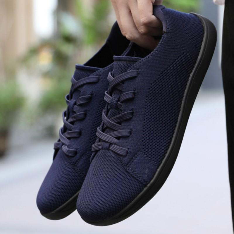 Women Wide Head Outdoor Barefoot Casual Toe Box Shoes Men Breathable Zero Drop Couples Sports Shoes Soft Slip On Walking Sneaker