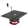 Router Lift Manual Lifting Router Lift System Kit Router Table Saw Insert Base Plate Black