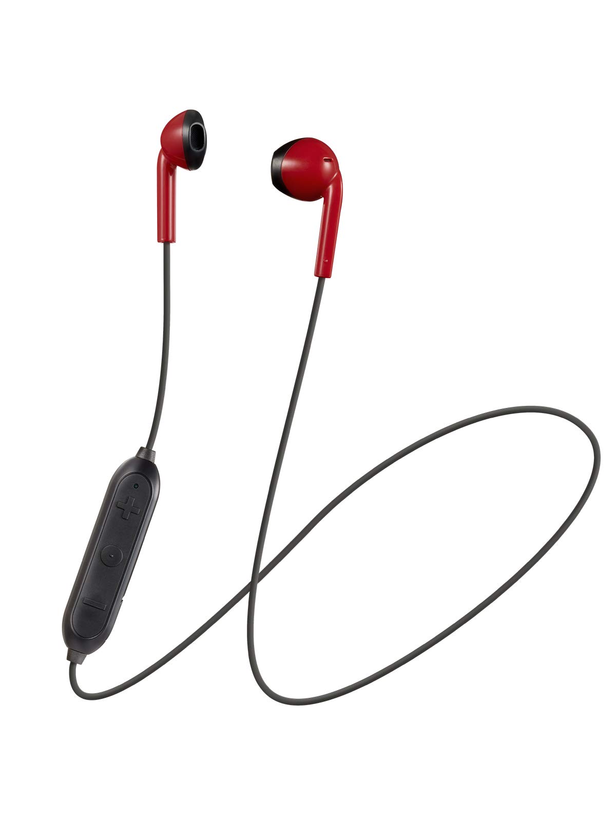 

JVCKENWOOD JVC HA-F15BT-RB Wireless Earphones Bluetooth Open Type Remote Control Compact Lightweight Red Black Dynamic