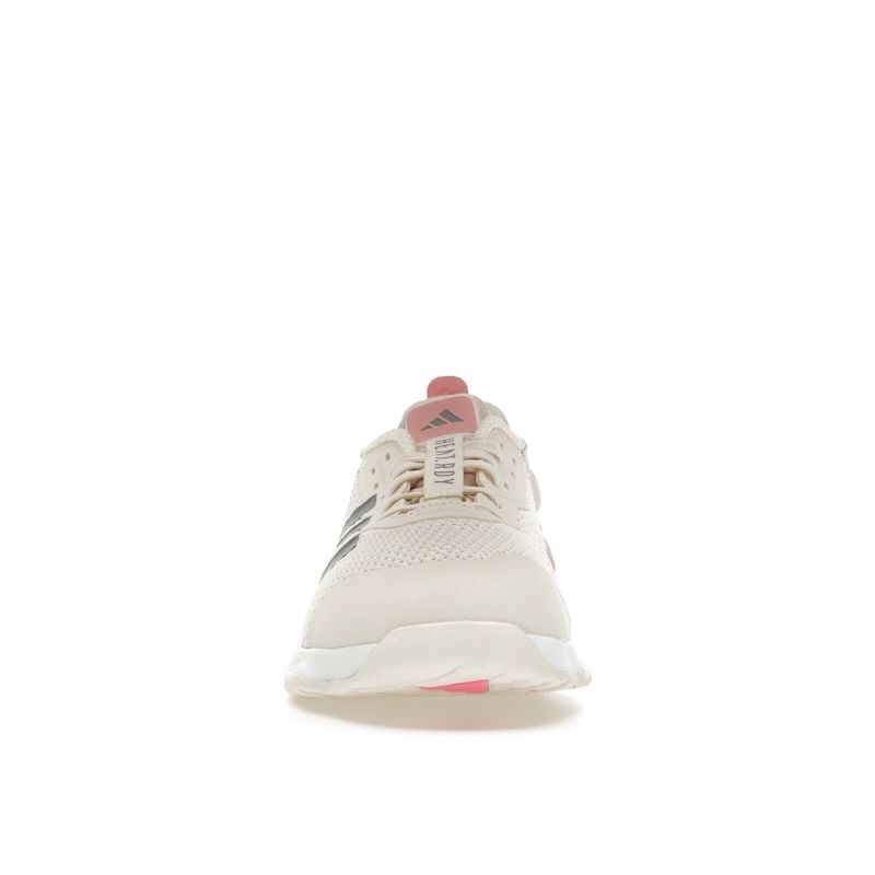 Adidas Dropset 3 Chalk Semi Pink Spark Damesneakers Krem Kritt-Hvit Jern-Metallisk ID8635