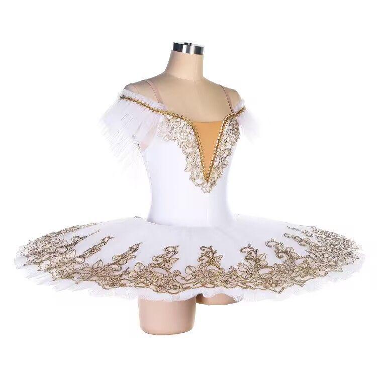 Swan Lake Multi-color Ballet Performance Strappy Fluffy Skirt