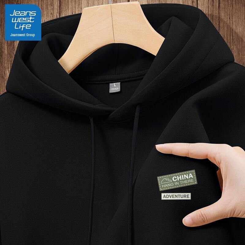 

JEANSWEST LIFE Men s Casual Hooded Sweatshirt 3XL