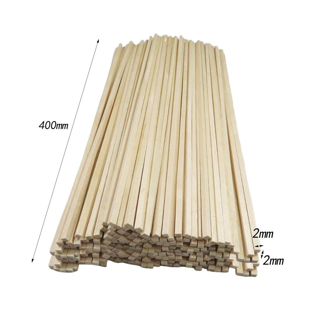 50 Count Wood Sticks for Crafting Projects
