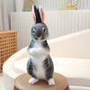 30Cm Lifelike Rabbit Cuddly Plaything Simulated Bunny Soft Buddy Plush Pet Settee Fluffy Throw Pillow Realistic Rabbit Stuffed Doll Buddies