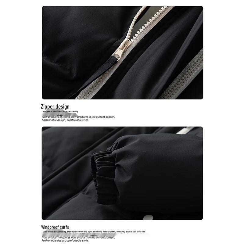 PLAYBOY Men's Hooded Padded Puffer Jacket