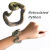 Snake Python Bracelet Simulation Animal Model Figure Plastic Fun Prank Gift for Kids Educational Children's Boys Girls Toys
