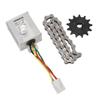 Motor Speed Controller Motor 12V500W Speed Controller Switch with 38 Sections Chain and 410 Model 13T Sprocke