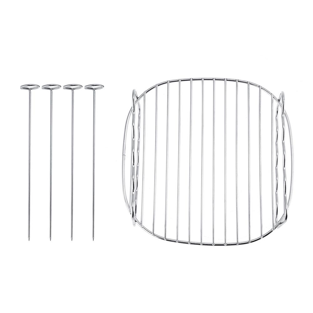 

Replacement BBQ Rack Double Layer Skewers Baking Tray For Philips Air Fryer