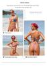 European & American Flag Bikini Set - Push-Up, Split Style Women's Swimsuit
