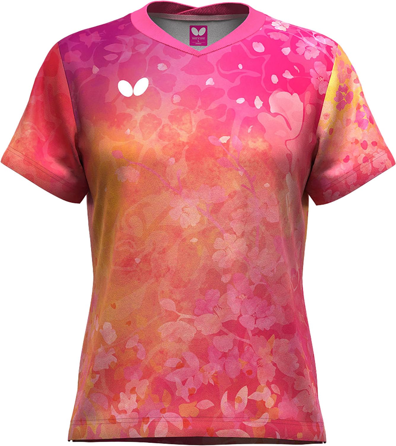 

Butterfly Game Wear Luines Shirt Size L (Table Tennis) 016 Rose,