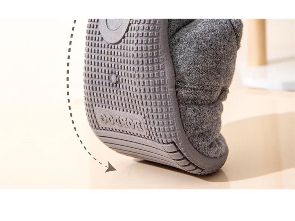 Warm Winter Cotton Slippers for Toddlers - Heel-Covered Snow Boots for Boys and Girls