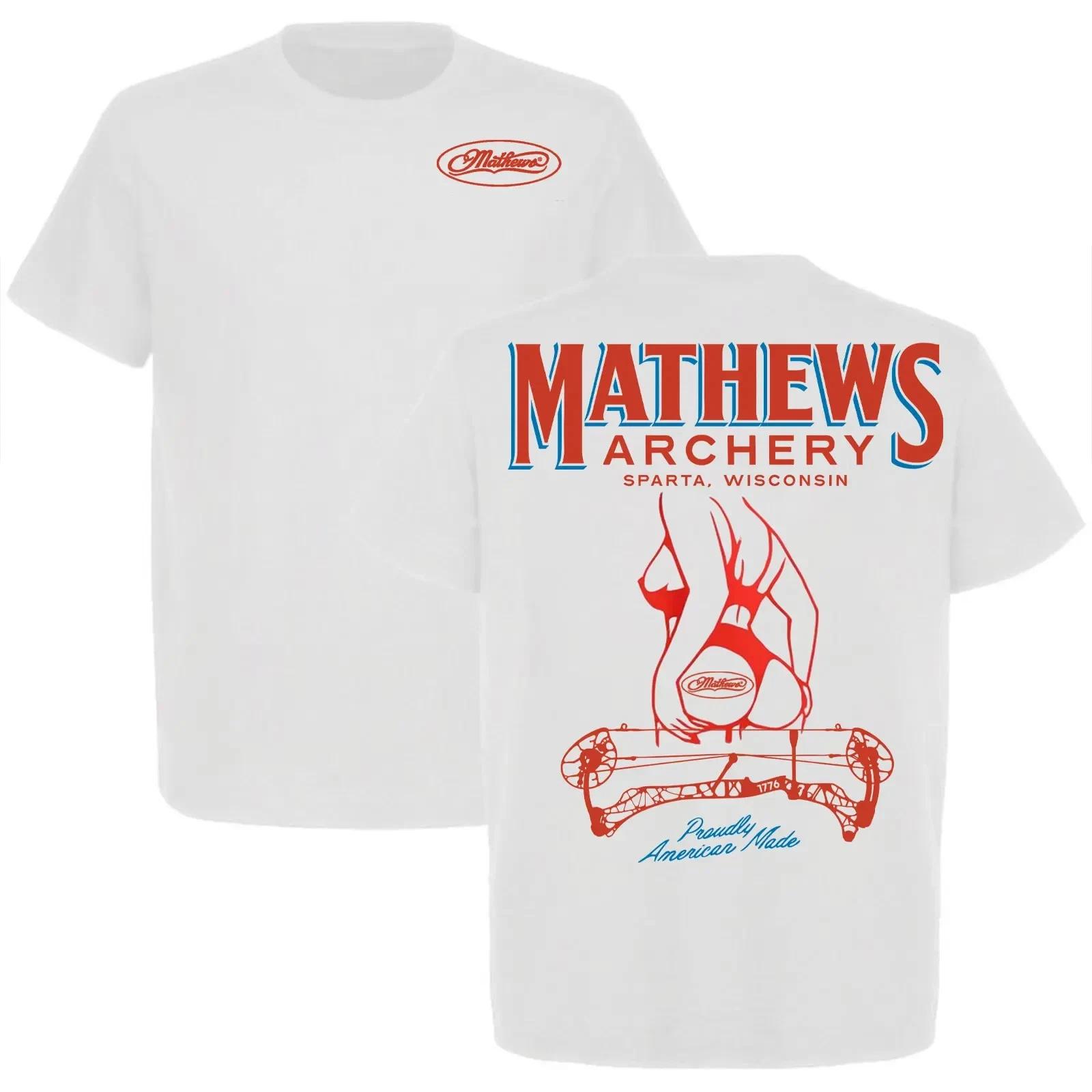2025 Mathews Archery Sexy Girl Proudly American Made T-shirt, Archery Tactical S