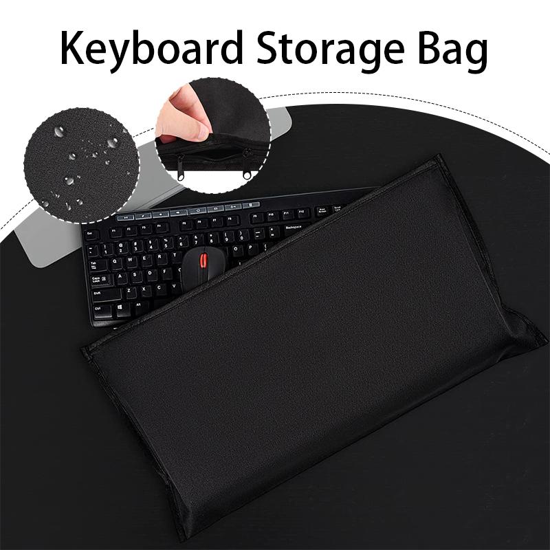 Oxford Cloth Shockproof Universal Computer Keyboard Dustproof Protection Sleeve Carrying Bag Professional Portable Keyboard Case