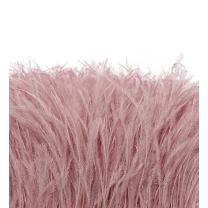 FeatherBeatiful 1meter Black Ostrich Feathers Trim Cloth Sideband Ostrich Feather Trims Clothing Wedding Feather Ribbon Sewing Decorati