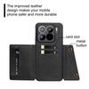 For Xiaomi 15S Pro Case with Card Slots Kickstand Leather + TPU Phone Cover