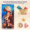 Clownfisch-Muster Strandtuch für Familie, Freunde, Geschenk Schnelltrocknend Sandfrei Für Bad, Yoga, Strand, Camping, Schwimmen, Fitnessstudio, Reisen