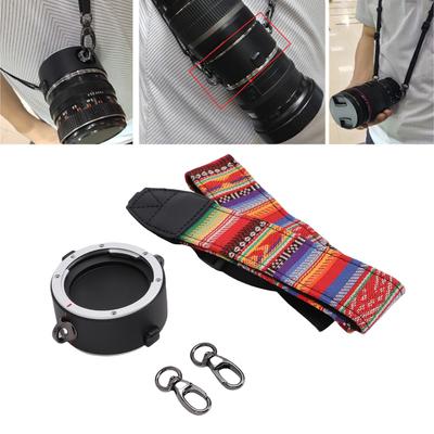 Camera Quick Ing Lens Flipper Aluminum Alloy Mirrorless Camera Lens Flipper Double Lens Holder for Photographic Equipment
