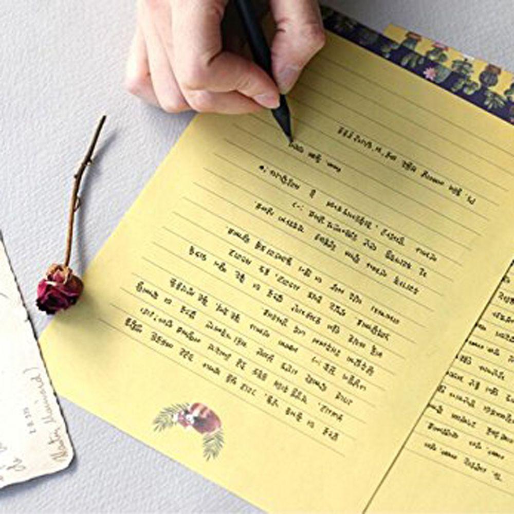 Beautiful Flower Letter Pad Gift Envelope Writing Paper Envelope Stationery Paper Letter Paper