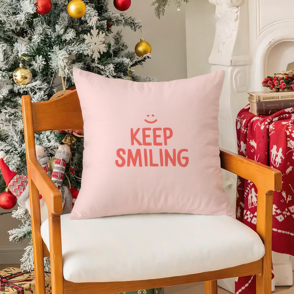 Cartoon Rainbow For Childrens Sleep Companion Pillow Case Silky Short Plush With Invisible Zipper Dustproof Sofa Cushion Cover
