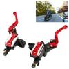 Motorcycle Hydraulic Brake   Levers Kit Aluminum Alloy Brake Lever Handle   for 22mm Handlebar