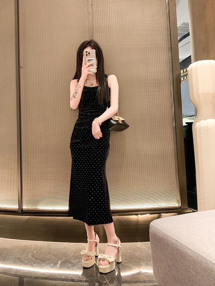 Fashion New French Non-tiring Sandals for Women, Butterfly Square Head Knot Waterproof Platform, Paired with Skirt and High Heels
