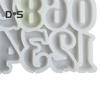 Heat Resistant Baking Mold Multi Use Silicone Decorating Numbers Chocolate Candy Mold Party Supplies